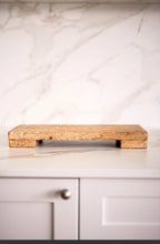 Load image into Gallery viewer, Trivet Riser Solid Elm Wood