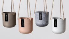 Load image into Gallery viewer, Signature Stone Hanging Planter 4"