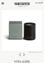Load image into Gallery viewer, Vancouver Candle Co. 10 oz Boxed Candle