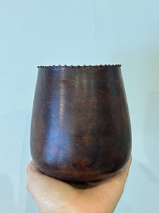 Metal Pot Bronze