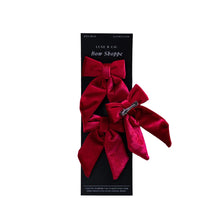 Load image into Gallery viewer, Mini Fabric Bows with Clips Set

