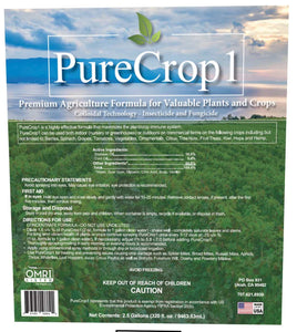 PureCrop1 Organic Biostimulant / Insecticide / Fungicide 473ML