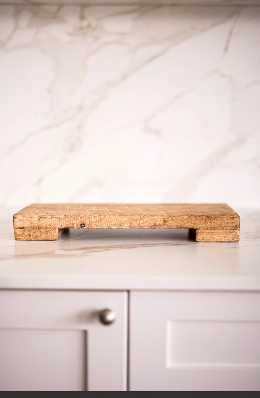 Trivet Riser Solid Elm Wood