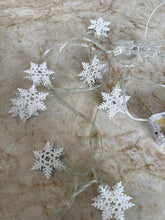 Load image into Gallery viewer, String lights snowflake
