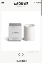 Load image into Gallery viewer, Vancouver Candle Co. 10 oz Boxed Candle
