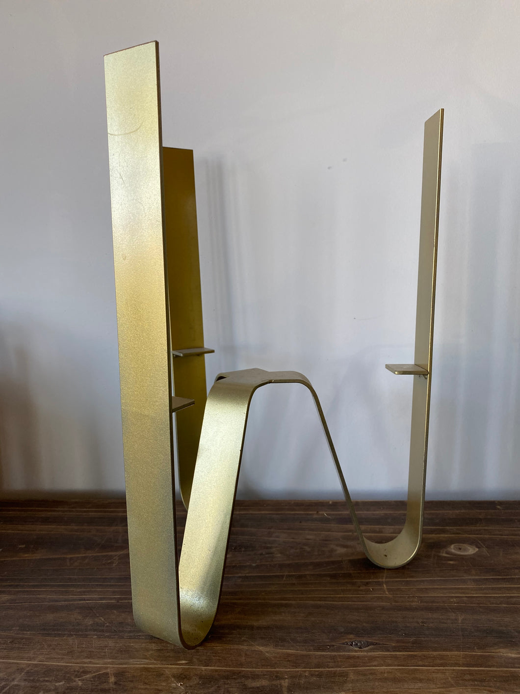 Metal Plant Stand Gold