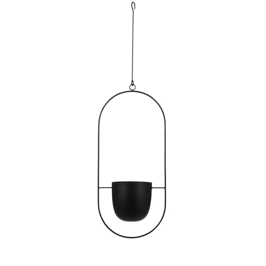 Dexter Hanging pot Black